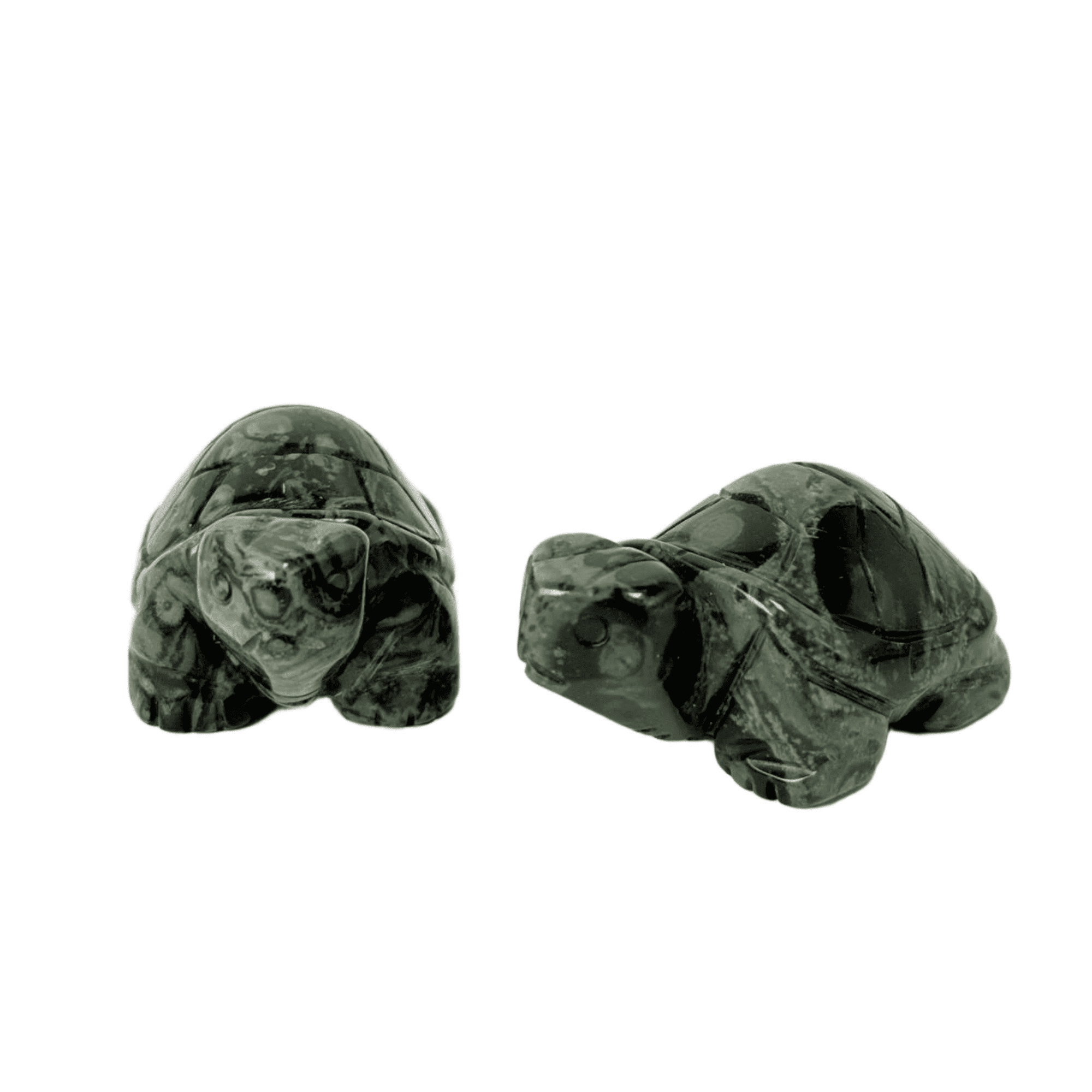 Green Jasper Crystal Turtle